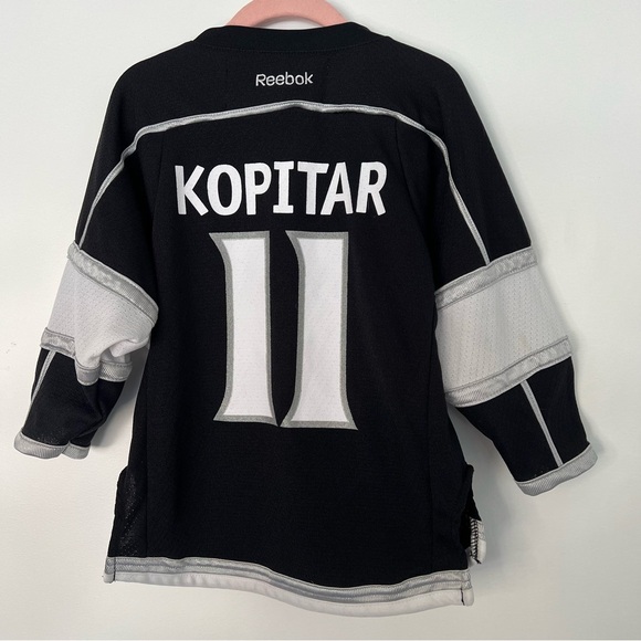 Reebok LA Kings Kopitar 11 NHL Youth 2-4T Official Black Hockey Jersey Toddler - Picture 2 of 14